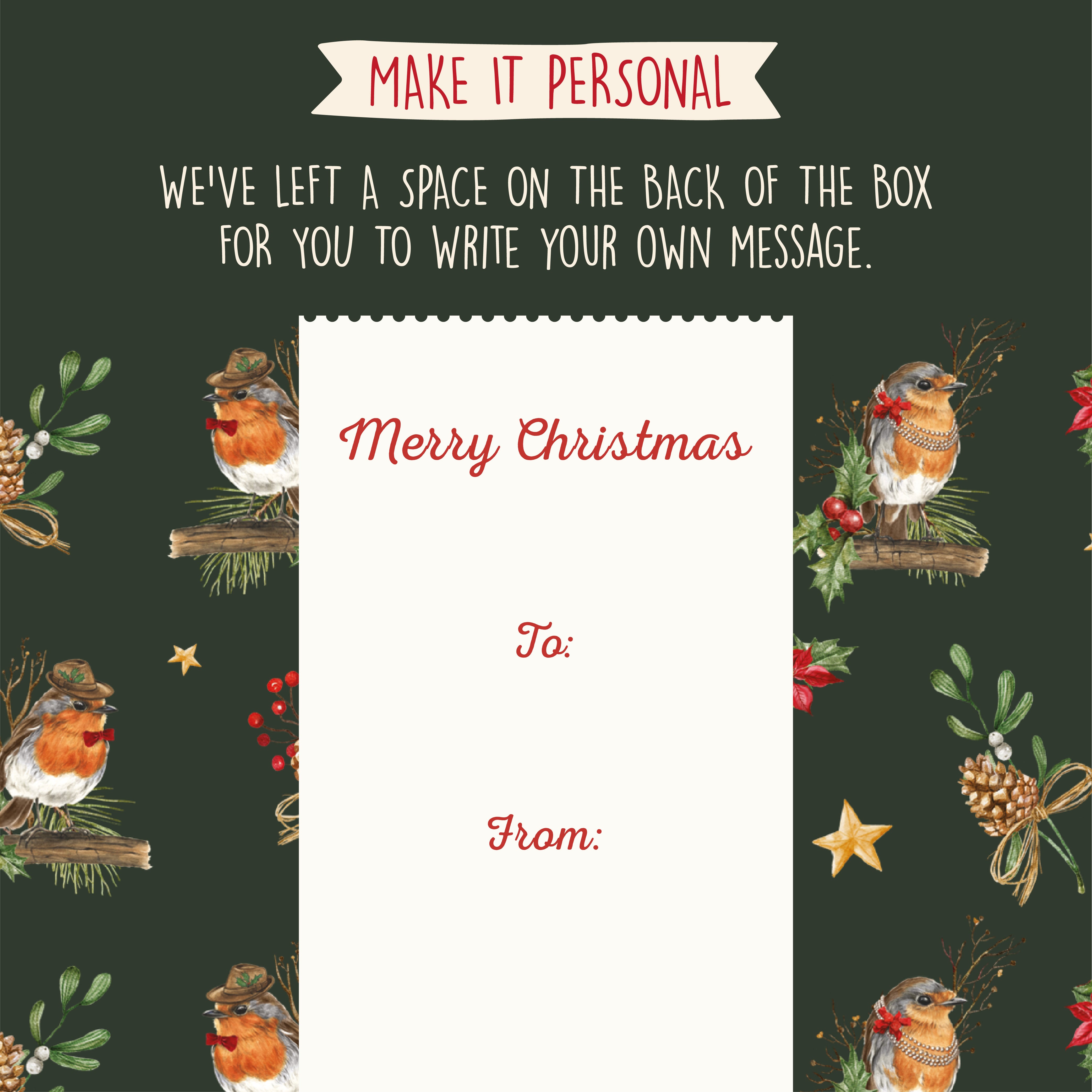 Christmas Box - Make your own